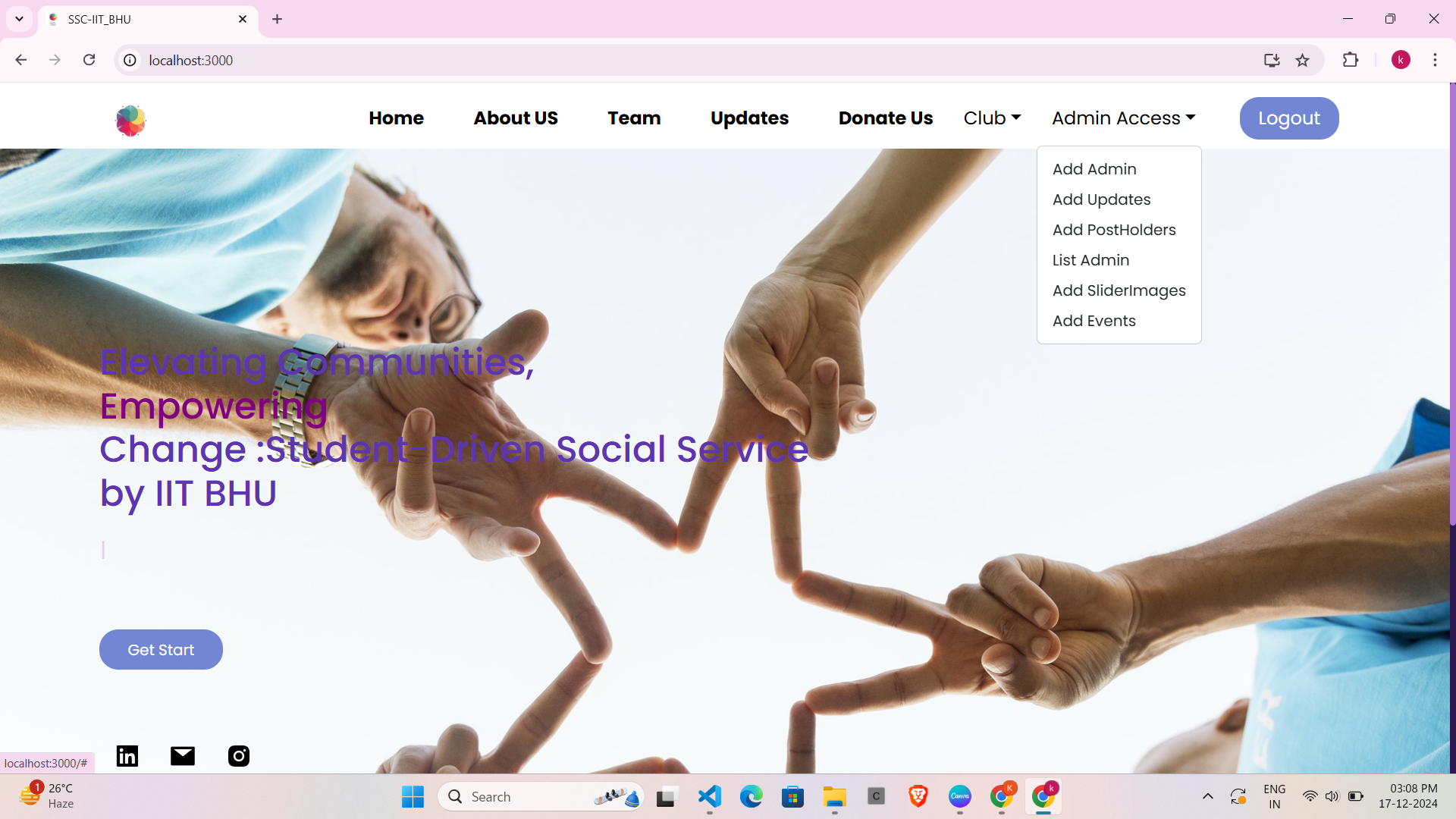 SSC Official Website